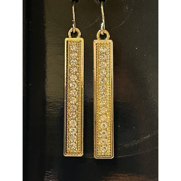 Jaclyn Smith Silver Tone Earrings 2 Pair - Picture 2 of 4